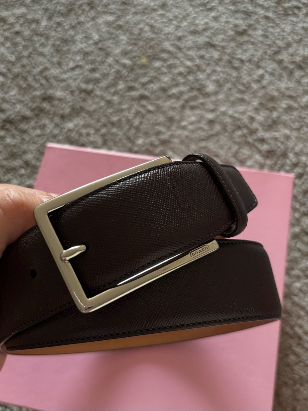 Classic Tan Leather Women’s belt - Elegant Tan Color
